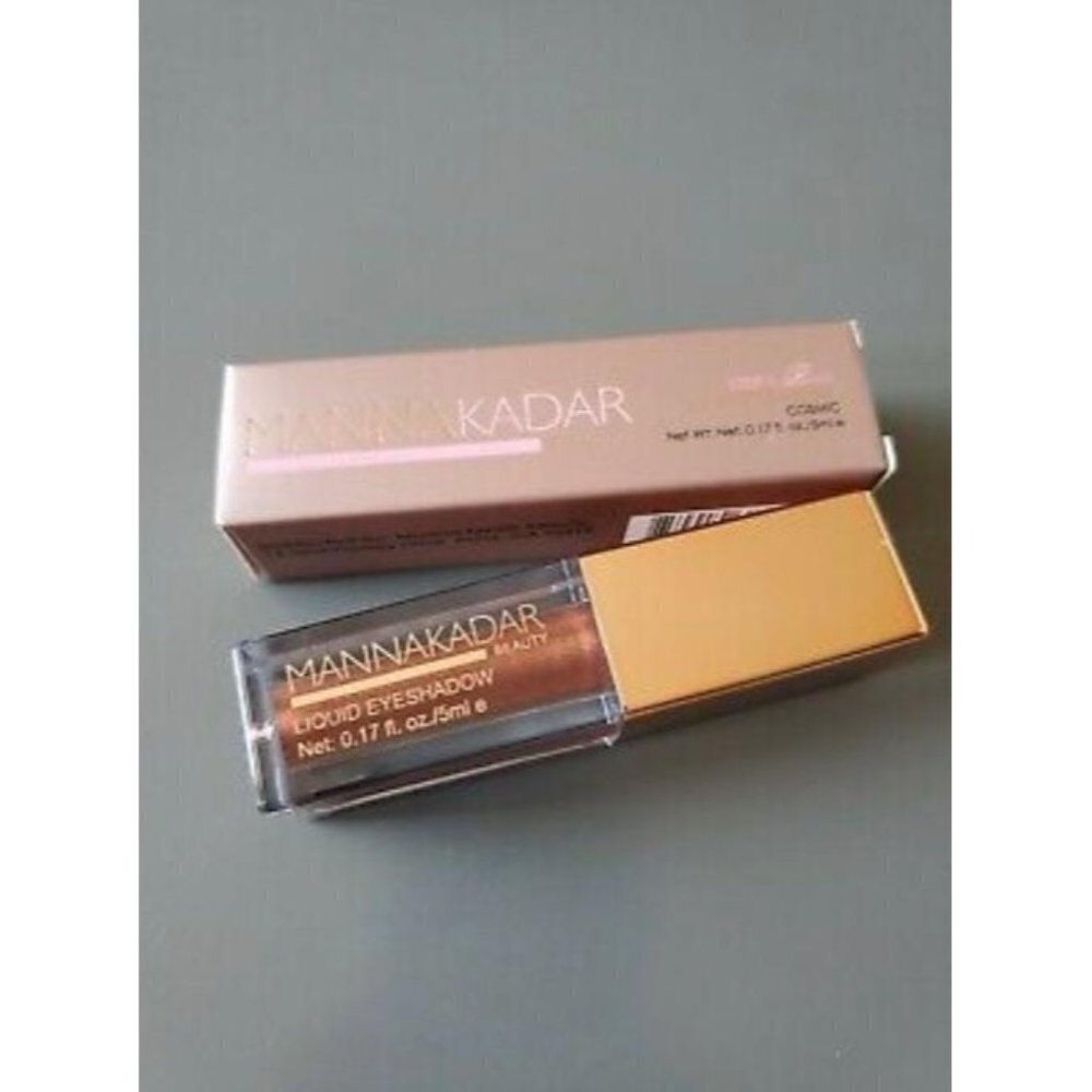 Manna Kadar Liquid Eyeshadow COSMIC 0.17 Is 5ml Bronze Makeup Shimmer New Beauty